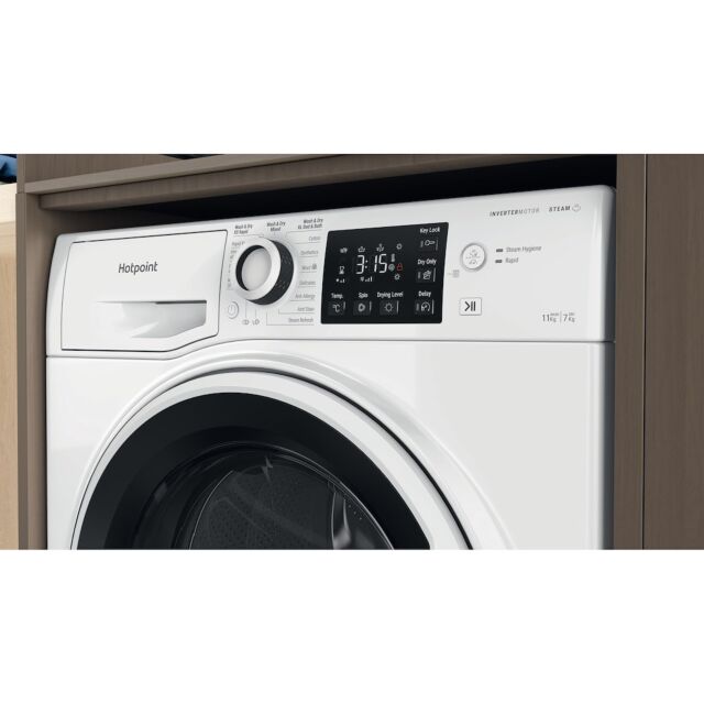 Hotpoint NDB11724WUK White 11 + 7Kg Washer Dryer