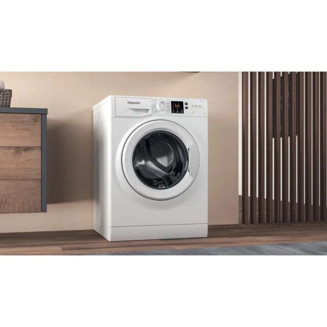 Hotpoint NSWF846WUK White AntiStain Washing Machine 8kg **A Rated**