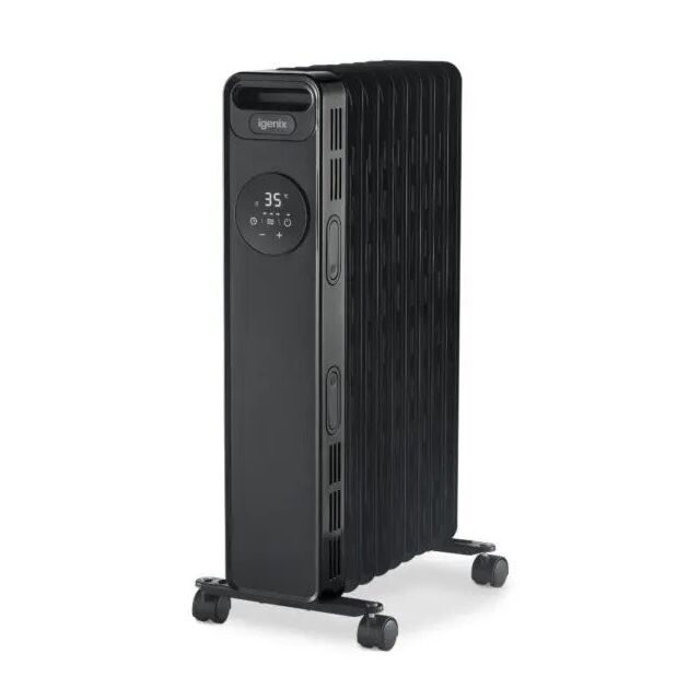 Igenix IG2621BL 2Kw Digital Oil Radiator