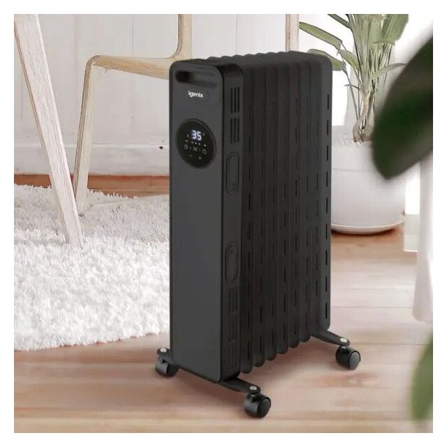 Igenix IG2621BL 2Kw Digital Oil Radiator