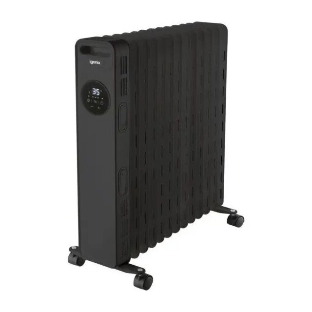 Igenix IG2626BL 2.5Kw Digital Oil Filled Radiator