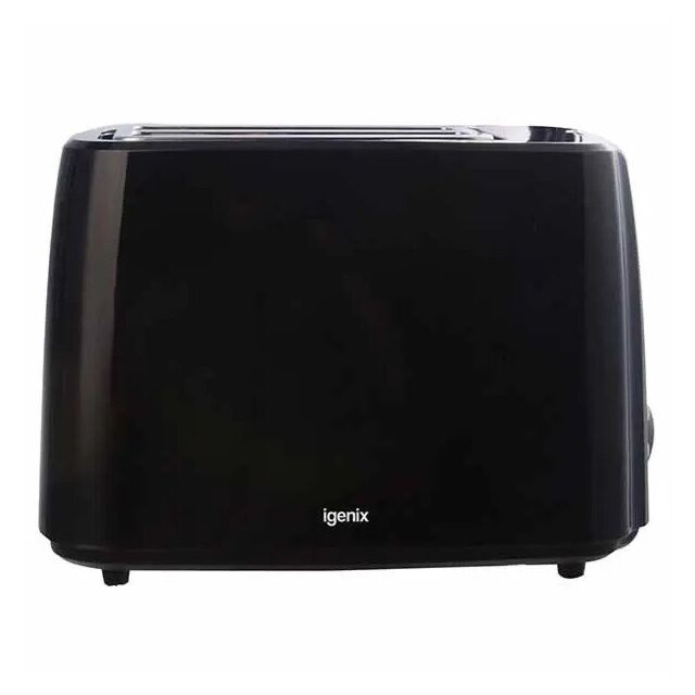 Igenix IG3012 Black 2 Slice Toaster 