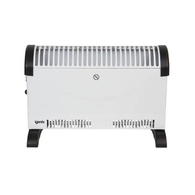 Igenix IG5200 Portable Convector Heater, 3 Heat Settings, 2000W