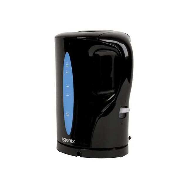 Igenix IG7280 Black 1.7 Litre Cordless Jug Kettle 