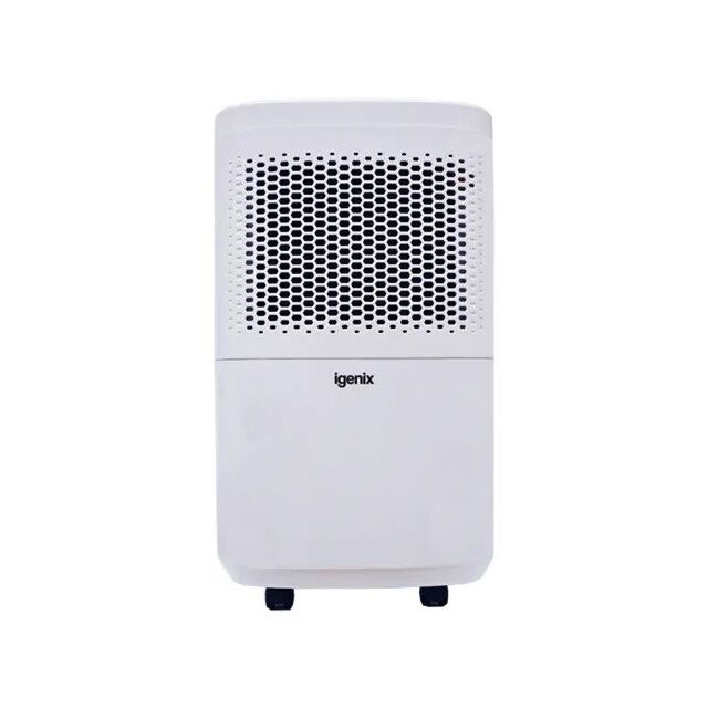 Igenix IG9813 Portable Dehumidifier, Extracts 12 Litres Per Day
