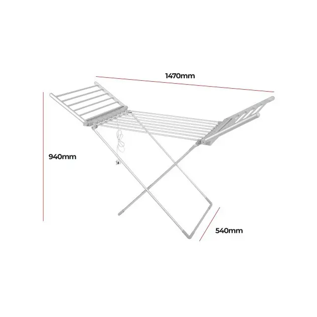 Igenix IGHA01220S Winged Heated Airer