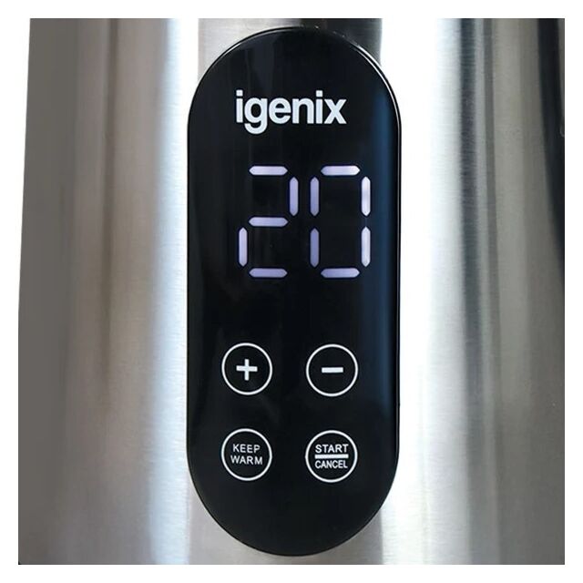 Igenix IGK01550SS S/Steel 1.5L Digital Jug Kettle