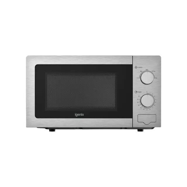 Igenix IGMS02081SS S/Steel 20L 800W Microwave