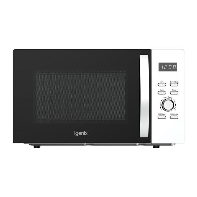 Igenix IGMS03090W White 30L 950W Digital Microwave