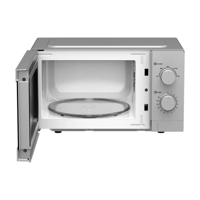 Igenix IGMS08080S Silver 20L 800W Solo Microwave