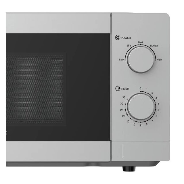 Igenix IGMS08080S Silver 20L 800W Solo Microwave