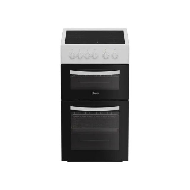 Indesit ITE5VM White 50Cm Ceramic Cooker