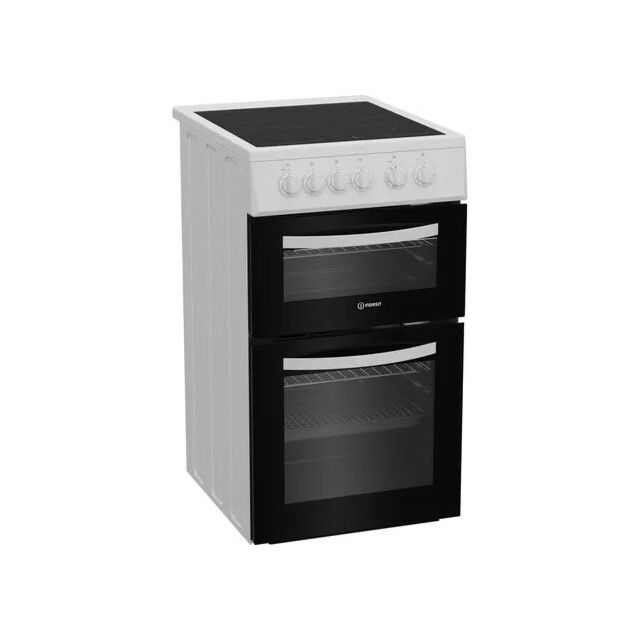 Indesit ITE5VM White 50Cm Ceramic Cooker