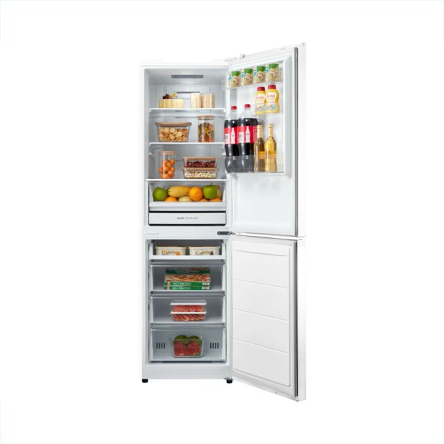 Midea MDRB379FGD01 White 180cm Total No Frost 60/40 Fridge Freezer