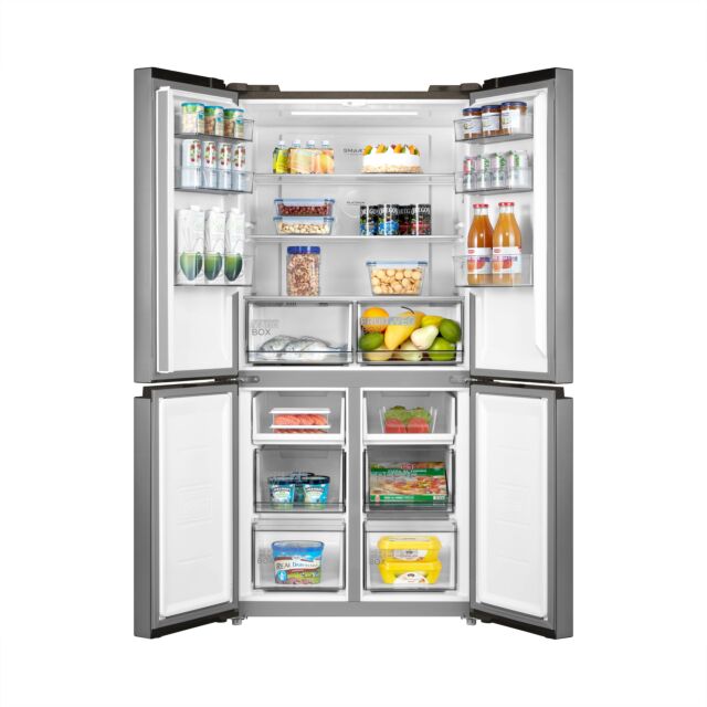 Midea MDRF632FIE46 Inox Wifi Connected Total No Frost American Fridge Freezer