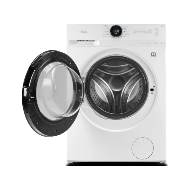 Midea MF20ED80WB/1 8kg/6kg Washer Dryer, 1400rpm