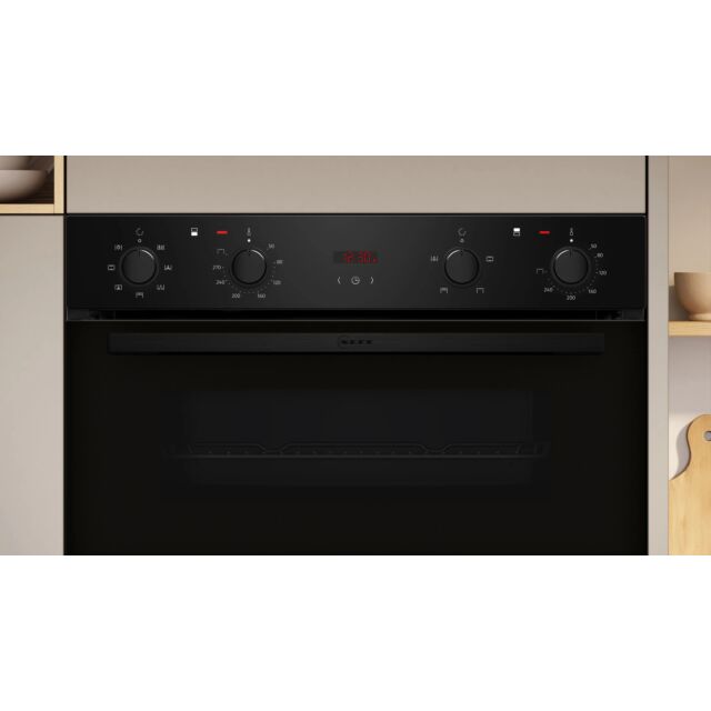 Neff U1DCC0AK3B Black N 30 Built In Double Oven