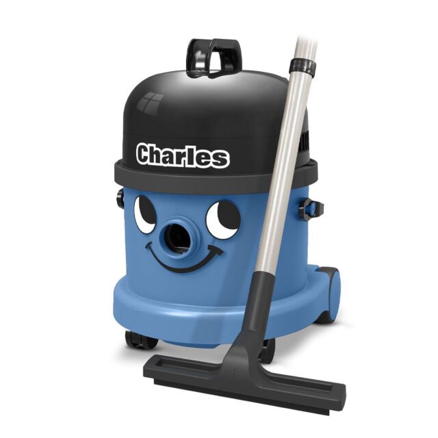 Numatic CVC370 Blue Charles 1200W Wet And Dry Vacuum Cleaner
