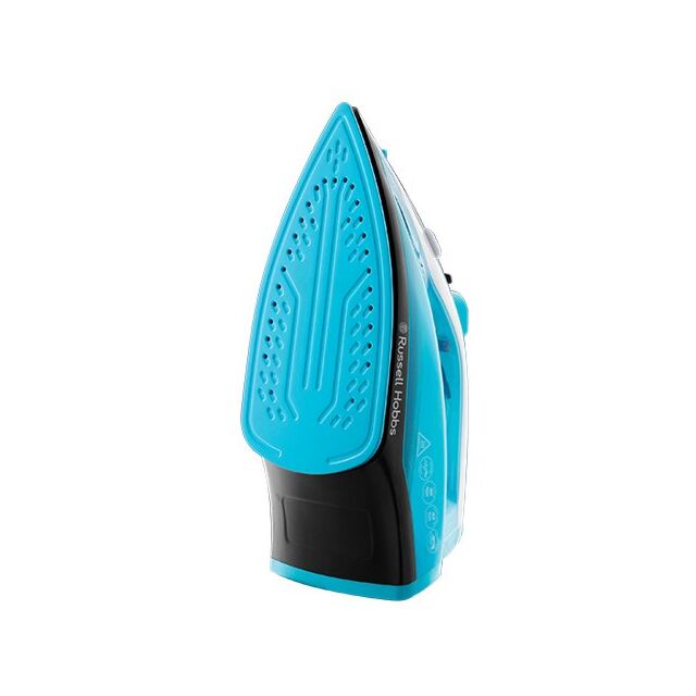 Russell Hobbs 25580 Blue 1800W Ceramic Soleplate Iron 