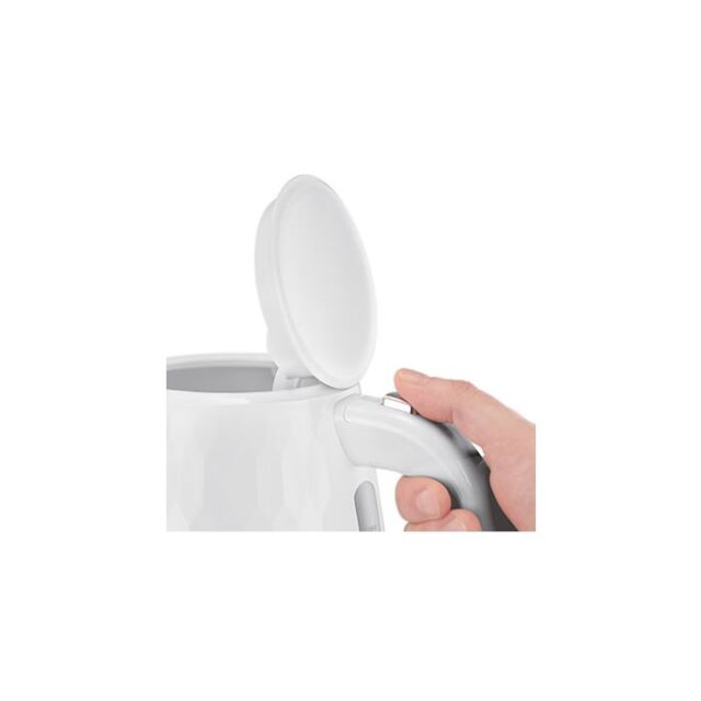 Russell Hobbs 26050 White Honeycomb 1.7L Rapid Boil Kettle