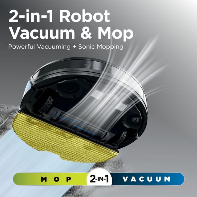 Shark RV2620WDUK Matrix Plus 2-in-1 Robot Vacuum and Mop