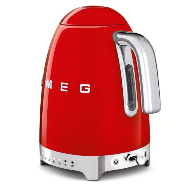 Smeg KLF04RDUK Red Variable Temperature Kettle 