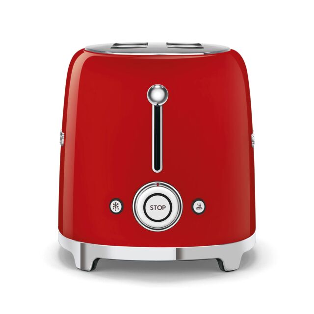 Smeg TSF01RDUK Red Two Slice Toaster 