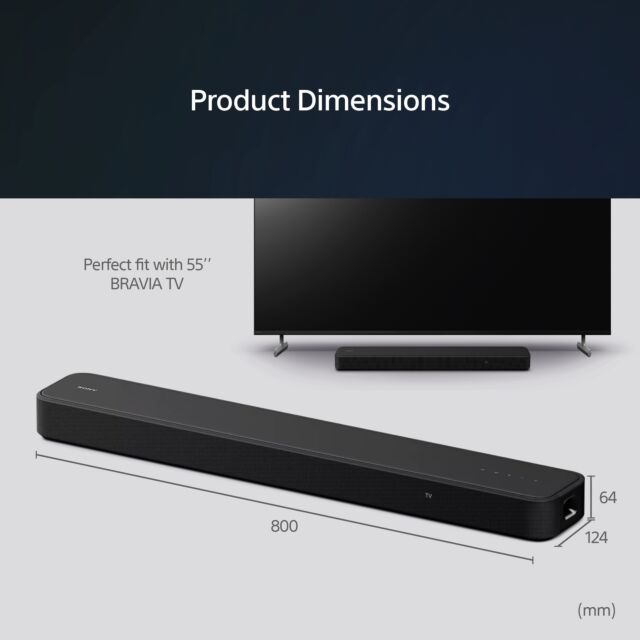 Sony HTS2000 Dolby Atmos® DTS:X® 3.1ch Soundbar