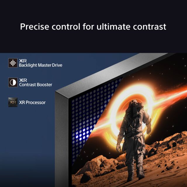 Sony K65XR90PU 65inch BRAVIA 9 QLED (XR l Mini LED) 4K HDR TV
