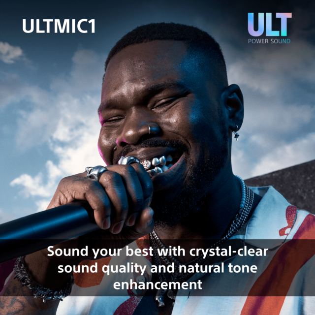 Sony UOULTMIC1.CE7 ULT POWER SOUND Series Wireless Microphone (Twin Pack)