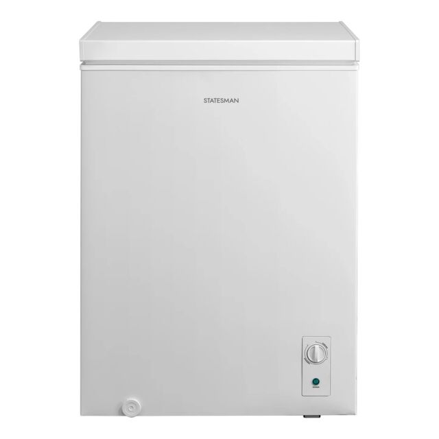 Statesman CHF150 White 143L Chest Freezer