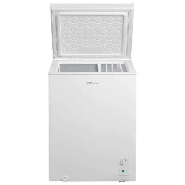 Statesman CHF150 White 143L Chest Freezer