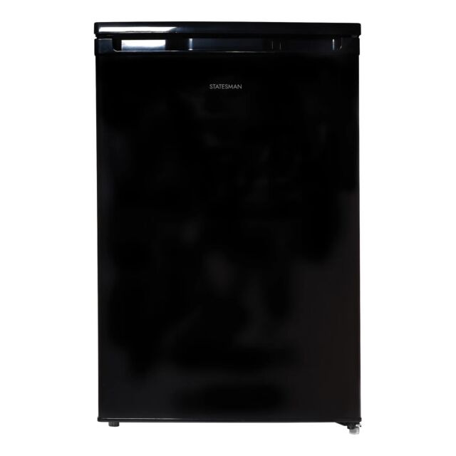 Statesman L255B Black 55Cm U/Counter Larder