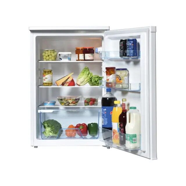 Statesman L255W White 55Cm U/Counter Larder