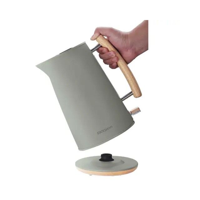 Statesman SKK00153GR Green 1.7L Scandi Kettle