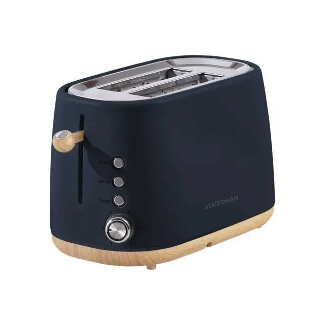 Statesman SKT05090NB Navy 2 Slice Scandi Toaster