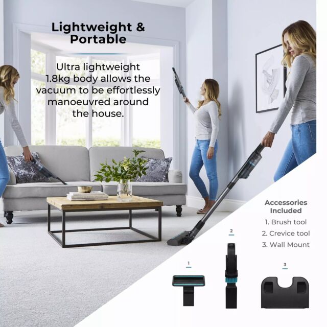 Tower T527101 VL60 Nimblevac Anti-Tangle Cordless Vacuum