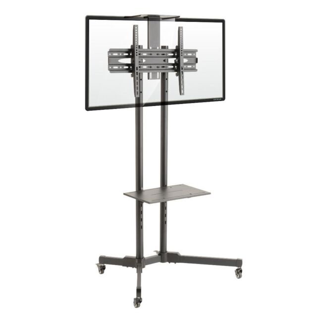 TTAP CART01 Versatile Compact TV Trolley Stand with AV Shelf