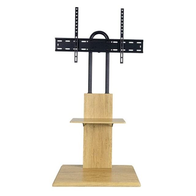 TTAP FS2-OAK Oak TV Pedestal Floor Stand