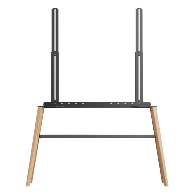 TTAP ROMA-LIGHT Light Wood Stand with storage shelf. Suitable for up to 65inch