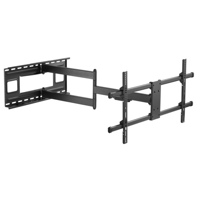 TTAP TTD604DA4 Extra long full motion TV bracket for screens up to 80inch. Max 50kg.