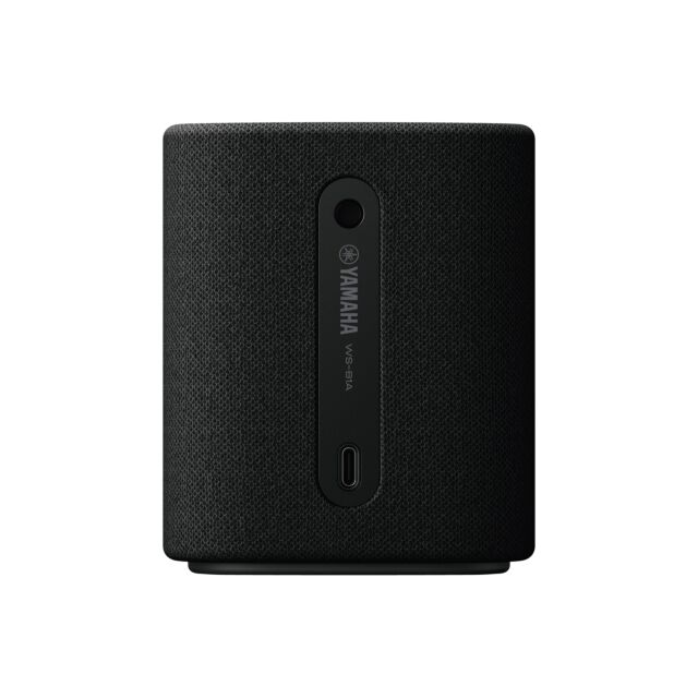 Yamaha WSB1A BL Black Portable Bluetooth Speaker with Clear Voice