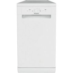Hotpoint HSFE 1B19 UK N White Freestanding Slimline Dishwasher