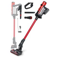 Numatic 913925 Red Henry Quick Cordless Vacuum Cleaner With 6 Pods