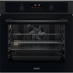 Zanussi ZOHNA7KN Black Built In Single Oven